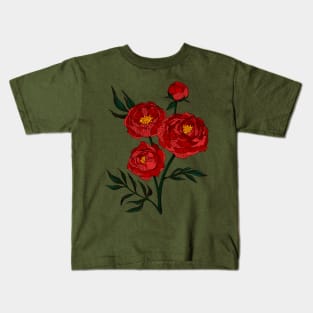 Peony Kids T-Shirt